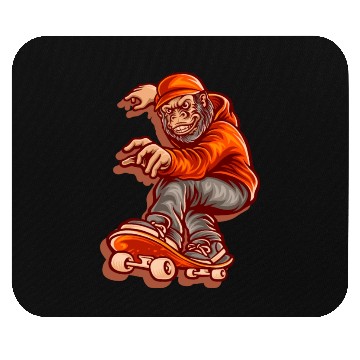 Discover Skate monkey character Mouse Pads