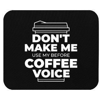 Discover Coffee Quote Mouse Pads