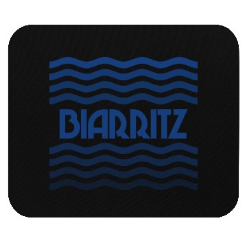 Discover Biarritz France nostalgia Mouse Pads