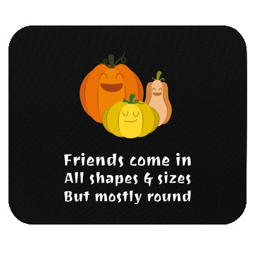 Discover Halloween Vegetable Friends Mouse Pads