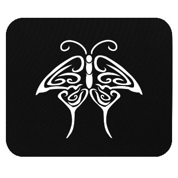Discover Tribal Butterfly Tattoo nostalgia Mouse Pads
