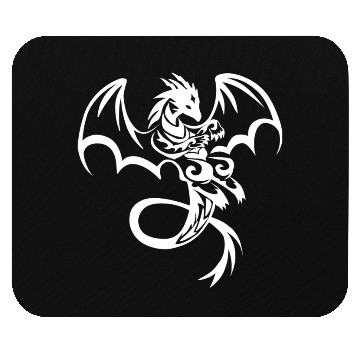 Discover Tribal Dragon Tattoo aesthetic Mouse Pads