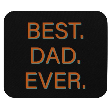 Discover Best Dad Ever hipster Mouse Pads