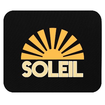 Discover Soleil The Sun Mouse Pads