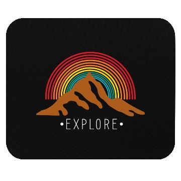 Discover Nature Christmas Vacation Travel Mouse Pads