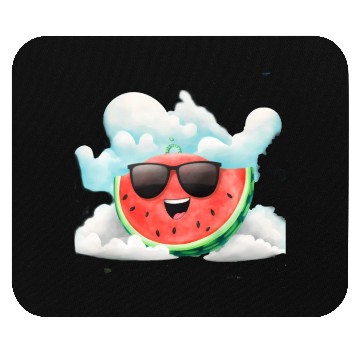Discover Cute Watermelon Party Summer Melon Fruit Mouse Pads