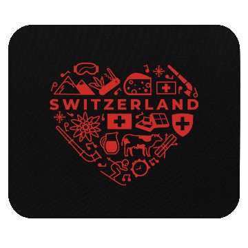 Discover Switzerland Mouse Pads