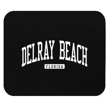 Discover Delray Beach Florida Fl College University Mouse Pads
