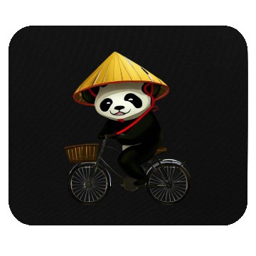 Discover Panda Biking Mouse Pads
