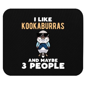 Discover Kookaburra Bird Watching Birding Birder Mouse Pads