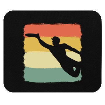 Discover Ultimate Frisbee Player Frisbee Player Mouse Pads