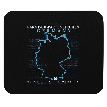 Discover Germany Garmisch-Partenkirchen Mouse Pads