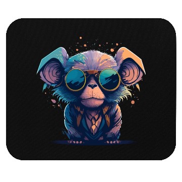 Discover Rebellious Bananas | Punk Monkey Mouse Pads