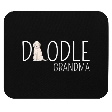 Discover Dog Doodle Grandma Mouse Pads