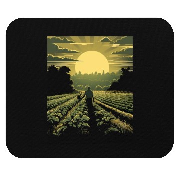 Discover Farming Farmer Farm Agriculture Mouse Pads