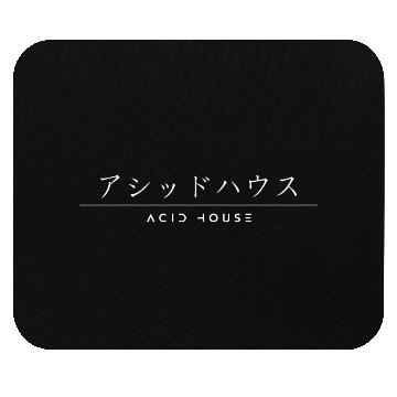 Discover Acid House ' Japanese Characters Mouse Pads