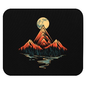 Discover Majestic Full Moon Mouse Pads