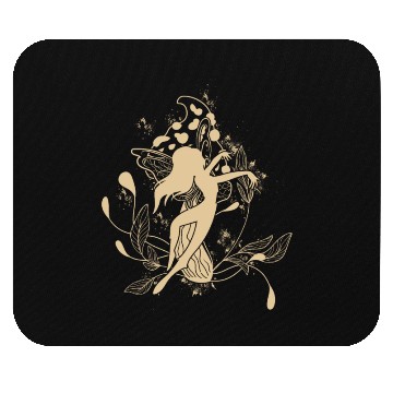 Discover Fairy Mouse Pads, Fairycore Dancing Fairy Mushroom