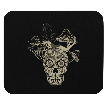 Discover Fairy Mouse Pads, Fairycore Skull Skeleton And