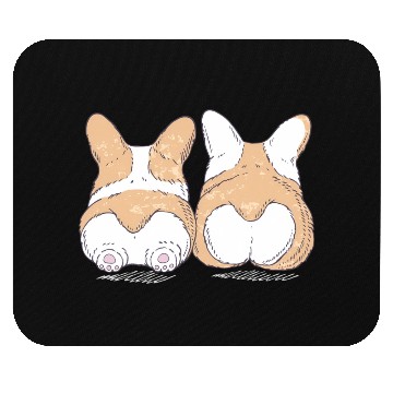 Discover Corgi Butts Animal Mouse Pads