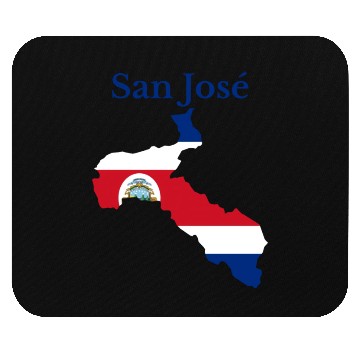 Discover San Jose Province Costa Rica Mouse Pads