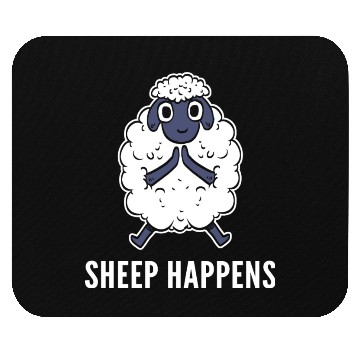 Discover Sheep Happens Farmer Gift Mouse Pads