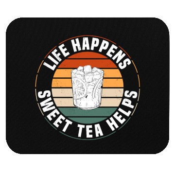 Discover Great Sweet Tea Saying Mouse Pads