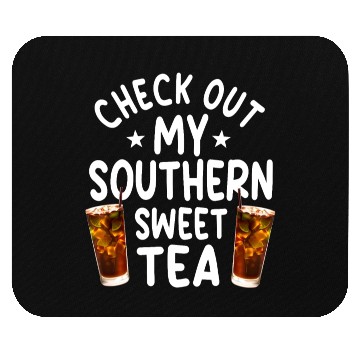 Discover Southern Sweet Tea Outfit Mouse Pads