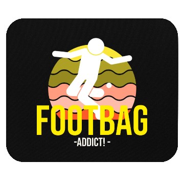 Discover Footbag addict!, Footbag Mouse Pads