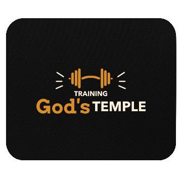 Discover Training God's temple Mouse Pads
