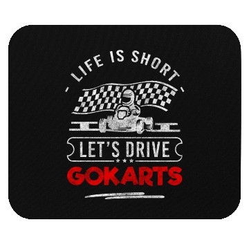 Discover Kart Kart Driver Karting Winner Mouse Pads