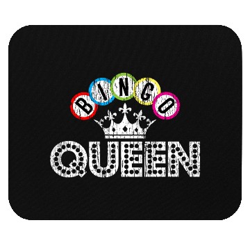Discover Bingo Casino Night Crown Bingo Queen Mouse Pads