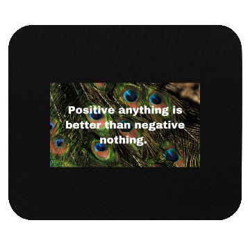 Discover Positive attitude Mouse Pads