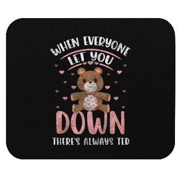 Discover Teddy Bear Children Toy Cuddling Mouse Pads