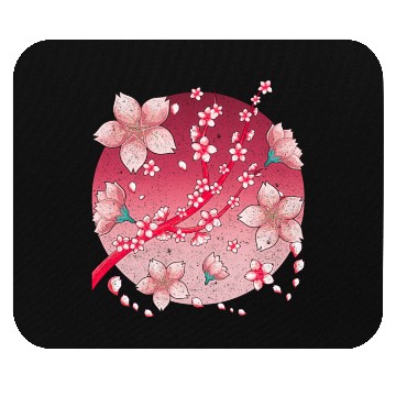 Discover Japanese culture sakura gift cherry blossoms Mouse Pads