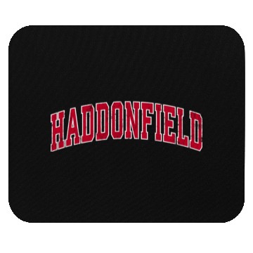 Discover Haddonfield New Jersey Nj Sports Red Mouse Pads