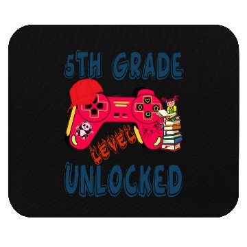 Discover 5th Grade Level Unlocked Video Game Back to School Mouse Pads
