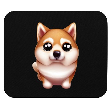 Discover Shiba Inu Artistry Mouse Pads