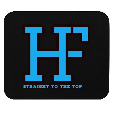 Discover Hustle face Mouse Pads