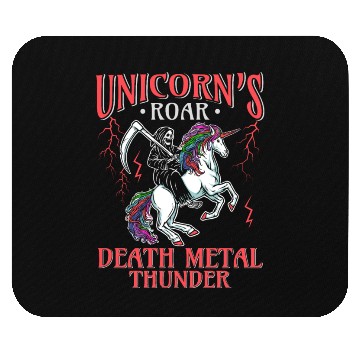 Discover Goth Rock Satan Unicorn Festivals Death Metal Mouse Pads
