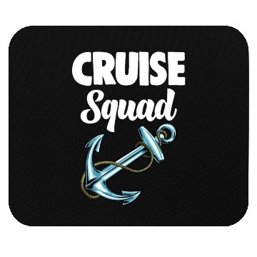 Discover Cruise Squad Mouse Pads