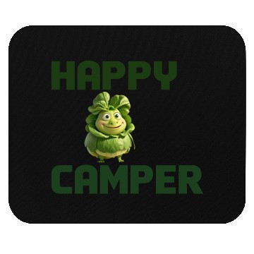 Discover happy camper Mouse Pads