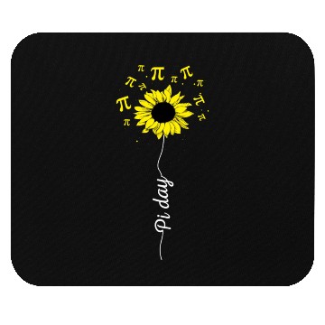 Discover Happy Pi Day Mathematics Math Teacher Sunflower Mouse Pads