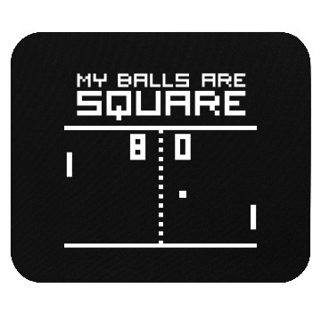 Discover My Balls Are Square Retro Computer Geek Mouse Pads