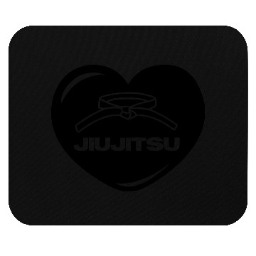 Discover Jujitsu in heart with band Mouse Pads