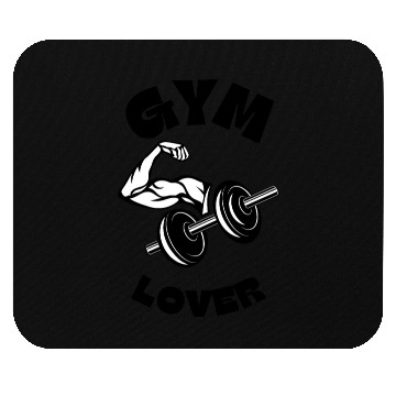 Discover Gym Lover Design Mouse Pads