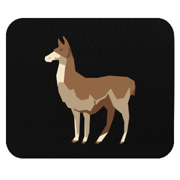 Discover Llama Low-Poly Mouse Pads