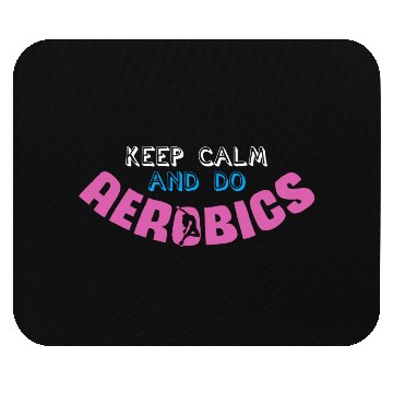 Discover Aerobics Joke Workout Gym Aerobic Cardio Mouse Pads