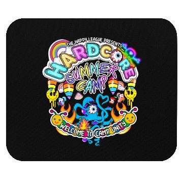 Discover Hardcore Summer Camp Mouse Pads