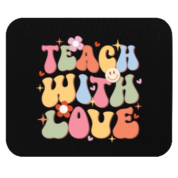 Discover Teach With Love, Back To School Mouse Pads